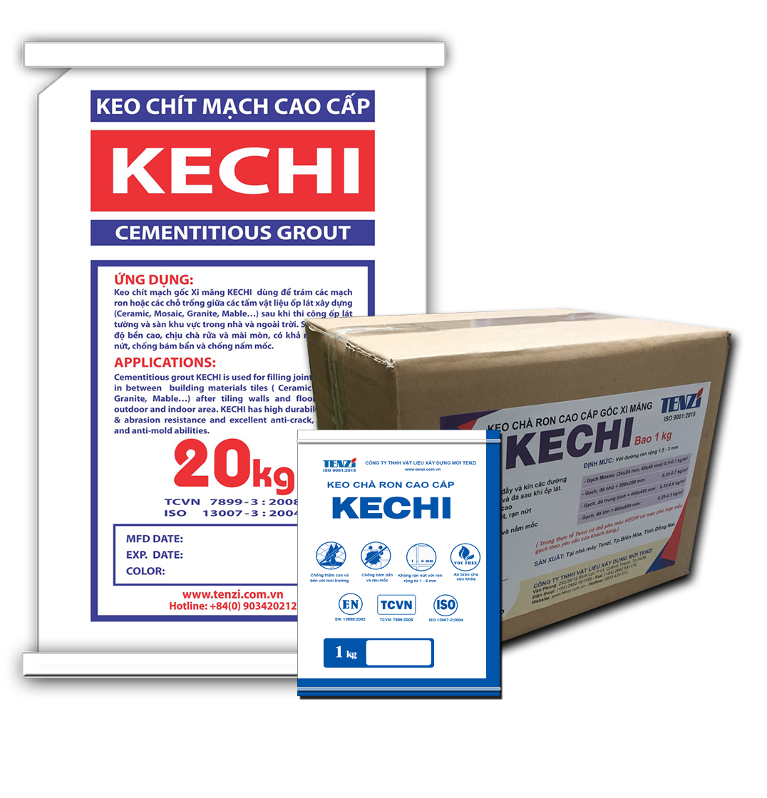 Kechi là loại keo chà ron giá rẻ với chất lượng và độ bền cao, cực kỳ đáng mua.