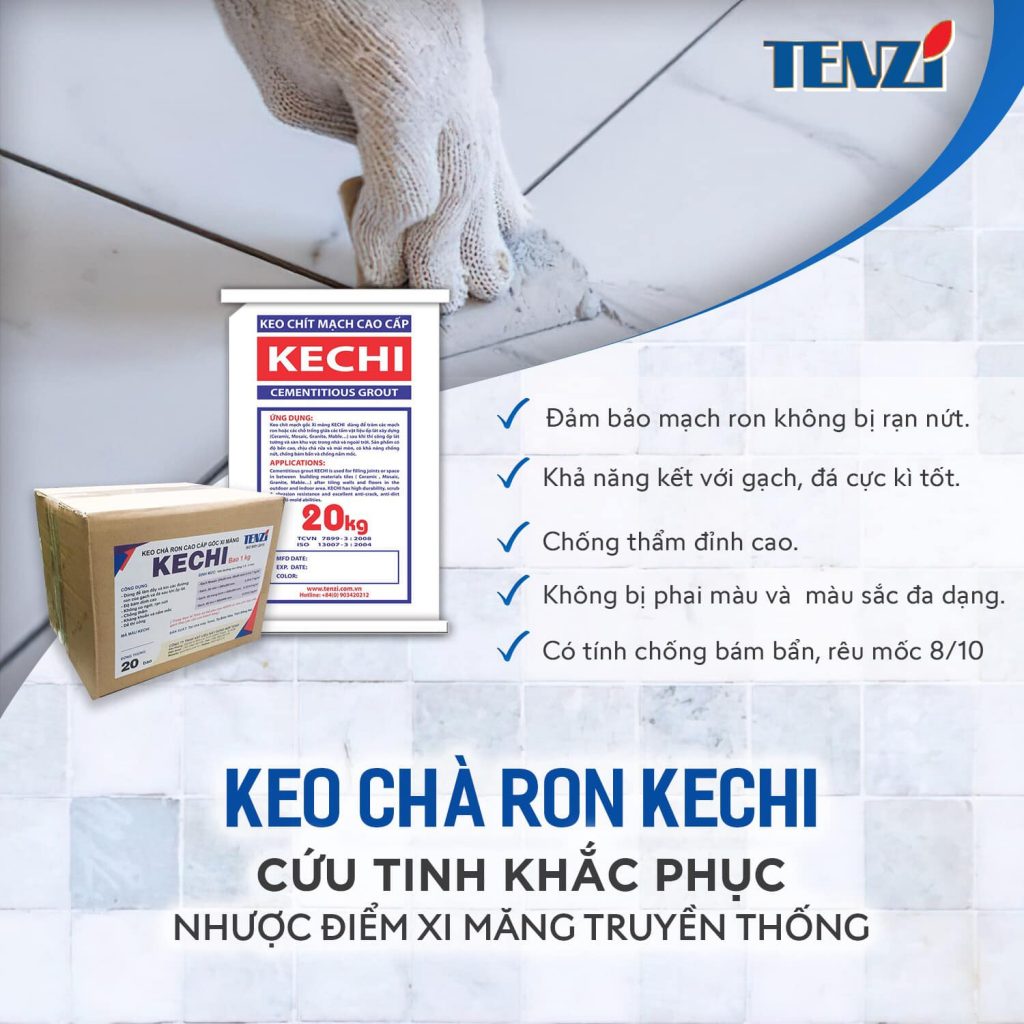 Kechi có thể ứng dụng ở nhiều khu vực khác nhau, nhất là những chỗ cần chống bám bẩn, chống vi khuẩn, chống nấm mốc.