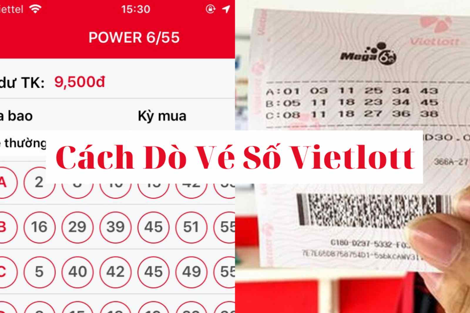 Cách Dò Vé Số Vietlott Nhanh Chuẩn Nhất Trong Năm 2021